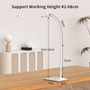 LED Desk Lamp for Office, Double Head Desk Lamp with Base, Dimmable Architect Desk Light, Eye Caring Monitor Light Bar with Timer, Task Lamp for Work Study Read Home Office Lighting