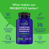 Immune Support Daily Probiotic for Men & Women, 40 Billion CFU & 6 Strains, Includes Vitamin C, Zinc & Echinacea, 30 Capsules, Vegan & Non-GMO