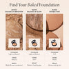 LAURA GELLER NEW YORK Baked Double Take Powder Foundation - Porcelain - Buildable Medium to Full Coverage - Matte Finish