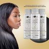 Brazilian Afro Smoothing System texture relised 120ml 3x Set Hair Straightening,Smooths, Strengthens,Softens Formaldhendy Free SMOOTH RENEW