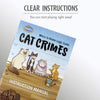 Cat Crimes Who's to Blame Brain Teaser Logic Challenge Game for Kids and Adults Age 8 Years Up