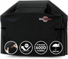 Heavy Duty BBQ Grill Cover for Outdoor Grill – Waterproof, Weather Resistant, UV & Fade Resistant with Adjustable Straps – Gas Grill Cover for Weber, Charbroil (147L x 61W x 122H cm)