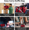 Small Duffle Bag 14 inch Carry On Mini Duffel Bag Lightweight for Travel Gym Sport-Red