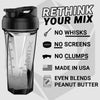 2.0 Vortex Blender Shaker Bottle Upto 828 ml | No Blending Ball or Whisk | USA Made | Portable Pre Workout Whey Protein Drink Shaker Cup | Mixes Cocktails Smoothies Shakes | Top Rack Safe