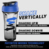 2.0 Vortex Blender Shaker Bottle Upto 828 ml | No Blending Ball or Whisk | USA Made | Portable Pre Workout Whey Protein Drink Shaker Cup | Mixes Cocktails Smoothies Shakes | Top Rack Safe