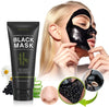 Blackhead Peel Off Face Mask,  3-in-1 Blackhead Remover Charcoal Mask with Brush & Tea Tree Serum, Purifying Deep Cleansing Black Mask for Blackheads, Dirt, Acne, Pores Shrinking (100g+30ml)