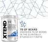 XTEND Original BCAA Powder Blue Raspberry Ice 30 Servings | 7g BCAAs Per Serving | Sugar Free Branched Chain Amino Acids and Electrolytes Powder for Post Workout Muscle Recovery and Hydration