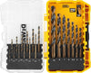 19PC HSS Black and Gold Drill Set