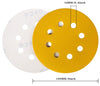 0PCS 25mm Sanding Discs, Orbital Sander Discs Include 60 80 00 20 50 80 240 320 400 600 and 800 Grit Sand Sheets