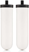 British Berkefeld  ¦ W9121226 ¦ 7" Ultra Sterasyl ¦ Authentic Gravity Drinking Water Ceramic Replacement Candle Element Filter ¦ 8674 ¦ White ¦ (2 Pack) [Energy Class A+]