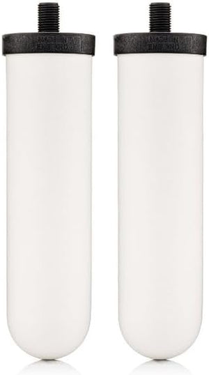 British Berkefeld  ¦ W9121226 ¦ 7" Ultra Sterasyl ¦ Authentic Gravity Drinking Water Ceramic Replacement Candle Element Filter ¦ 8674 ¦ White ¦ (2 Pack) [Energy Class A+]