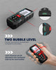 Laser Measure Device 50M, Laser Distance Meter With 2 Spirit Level Bubbles,±2mm Accuracy,2 inch LCD Backlight,Pythagorean Mode,Measure Distance,Area/Volume Calculation