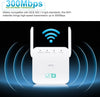 WiFi Extender WiFi Booster - Up to 3650 Sq.Ft Coverage, WiFi Extender Booster WiFi Booster Range Extender with Ethernet Port, 300Mbps 2.4GHz, 2024 Newest