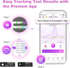 100 x Ovulation Test Strips, Fertility Tests Ovulation Predictor Kit, Powered by Premom Ovulation Predictor iOS and Android App, 100LH Strips