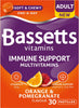 Adult Orange & Pomegranate Flavour Immune Support Multivitamins 30 Gummy Pastilles