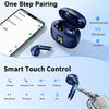 Wireless Earbuds Bluetooth 5.3 Headphones NEW Wireless Headphones with 4 ENC Mic, 56H Bluetooth Earphones in Ear Noise Cancelling Deep Bass, Mini Ear Buds Bluetooth Earbuds IP7 Waterproof LED Display