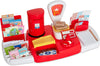 Post Office Set. Realistic Postal Counter Playset. Includes Weighing Scales, Play Money, Stamp and More. For Ages 3+