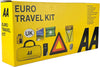 Euro Travel Kit 6318 - for Driving in France/Europe - Includes Zipped Storage Bag and UK Identifier, Multicolour