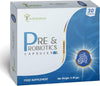 - Pre & Probiotics Capsules - 45 Billion CFU - 8 Active Bacteria Strains - Gut Health l Multi Enzyme Blend for Digestion & Bloating Relief - Non GMO & Gluten Free EXP. 03/2027