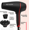 Smoothstay Coconut Oil-Infused Hair Dryer (2000 watts, 2 Accessories for Styling Versatility: Diffuser & Concentrator Comb, Ceramic Tourmaline Ionic Technology) RVDR5317