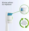 Sonicare W2 Optimal White Standard Toothbrush Head for Sonic Toothbrush HX6065/10 Pack of 5 Standard Size Click Holder BrushSync Pairing