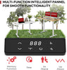QS+110 * 60 Electric Standing Desk ONE PIECE Height Adjustable Standing Desk With Memory Smart Panel Sit Stand Desk Adjustable Desk Stand Up Desk for Home Office(White Frame+ White Desktop)