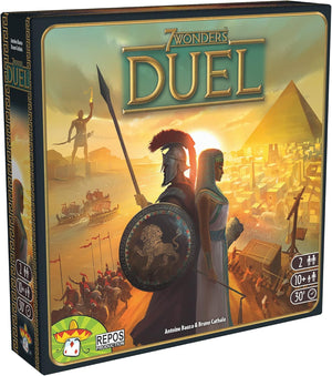 , 7 Wonders Duel, Board Game, Ages 10+, 2 Players 30 Minutes Playing Time