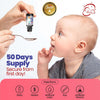 Baby Probiotics Drops with Vitamin D3 — 2.5 Billion CFU Kids Probiotics for Gut Health, Effective Digestive Support, and Colic Relief - 10ML & 50 Days’ Supply