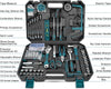 Home Tool Kit 257PCs - Portable Complete General Household Essentials Repair Hand DIY Tool Set - All Purpose Tools for Men Women & Handyman & College Students & Beginner with Storage Case