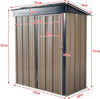" 5FT Metal Garden Shed - Outdoor Storage Solution for Your Tools and Equipment (3X5FT)"