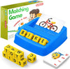 Educational Toys for 3 4 5 Year Olds kids Gifts, Matching Spell Game Toys, Letter Recognition Spelling and Reading Learning Montessori Toys for 2 3 Year Olds