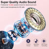 Wireless Earbuds, Bluetooth Headphones 2024 Wireless Headphones with Deep Bass, New Mini Bluetooth Earphones in Ear 4 ENC Mic, Noise Cancelling Ear buds 30H Bluetooth Earbuds USB-C, Rose Gold