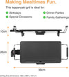 Large Teppanyaki Grill - 2000W Electric, Multipurpose, Easy Clean BBQ Table Top Grill with Adjustable Temperature Control, Oil Drip Tray & 8 Spatulas- for Meat, Vegetables & Fish - 46x26x10cm