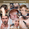Beard Trimmer Kit Professional Hair Clipper Trimmer Zero Gapped T-Blade Trimmer Electric Shaver Razor Nose Body Trimmer for Men Cordless Grooming Kit 7 in 1