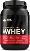 Gold Standard 100% Whey Muscle Building and Recovery Protein Powder With Naturally Occurring Glutamine and BCAA Amino Acids, Extreme Milk Chocolate Flavour, 28 Servings, 896 g