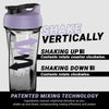 2.0 Vortex Blender Shaker Bottle Upto 828 ml | No Blending Ball or Whisk | USA Made | Portable Pre Workout Whey Protein Drink Shaker Cup | Mixes Cocktails Smoothies Shakes | Top Rack Safe