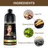 Hair Color Shampoo for Gray Hair–Hair Dye Shampoo–Colors Hair in Minutes–Long lasting colour–500 ML–3-In-1 Hair Color–Ammonia-Free (Dark Brown, 500 Ml)