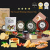 he Snowdonia Cheese Hampers Gift Basket - 3 Award Winning Cheeses,Pate,Snowdonia Onion Caramalised and Fig Apple Chutneys,Olives,Butter Milk Biscuits - Cheese Hamper Gift Set for Men and Women