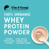 Organic Whey Protein 750g, by . Natural Chocolate Flavour, with Pure Cacao and Coconut Sugar, 19.4g of Protein Per Serving (25 Servings)