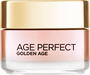 L’Oréal Paris Age Perfect Golden Age Rosy Day Cream 50+, Moisturising, Reactivates Radiance with Instant Glow, Peony Native Cells, Calcium B3, 50ml