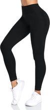 Women Yoga Leggings Seamless High Waisted Tummy Control Yoga Pants for Gym Running Workout