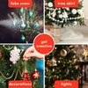 - 4ft / 1.2m Christmas Tree - Strong Metal Stand, 260 Tips, Traditional Classic Xmas Tree Artificial Decoration, Easy to Assemble