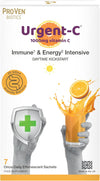 Urgent-C Immune & Energy Intensive, Daytime Kickstart, White and Orange, 500 g, 7 Sachets