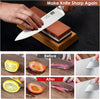 Sharpening Stone for Knives, Grit 1000/6000 Whetstone with Angle Guide Non-Slip Bamboo Base Japanese Knife Sharpeners Stone Professional 2-in-1 Wetstone for Home Kitchen