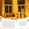 Net Lights Outdoor Indoor, 200 LED 3m x 2m Christmas Fairy Lights Plug-in IP67 Waterproof Mesh String Lights with 8 Light Modes/Timer/Remote, for Xmas Tree/Outside/Window/Garden Decorations
