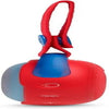 JR POP Portable Wireless Speaker with Light Feature for Kids, Fun Speaker for Little Music Fans, Red