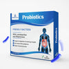 Probiotics, Friendly Bacteria Capsules with Lactobacillus and Rhamnosus, 30 Capsules, Net Weight 18 gm