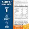 Endurance - Hydration Electrolyte Tablets Display Tray 6x80g - Orange