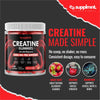 Creatine 120 Gummies Max 5000mg for Men and Women Creatine Monohydrate with Added Magnesium - Chewable Gummies, Strawberry Flavour (1 Month Supply)