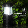 Camping Lights, Collapsible Camping Lantern Battery Powered, Portable Camping Light for Tents, AA Battery Operated, Battery Lanterns for Power Cuts, Emergency Lighting, Fishing, Pack of 4